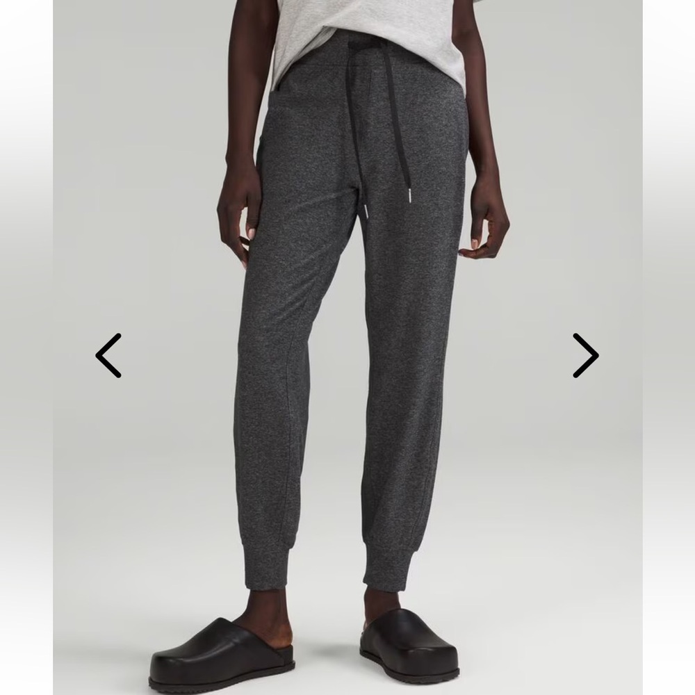 Lululemon Ready to Rulu Jogger Drawstring Pants Heather Gray Size 2